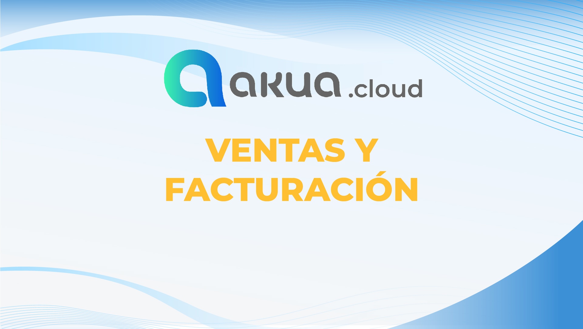 Módulo de Ventas y Facturación